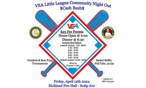 Community Night Out tickets available now. Click here!