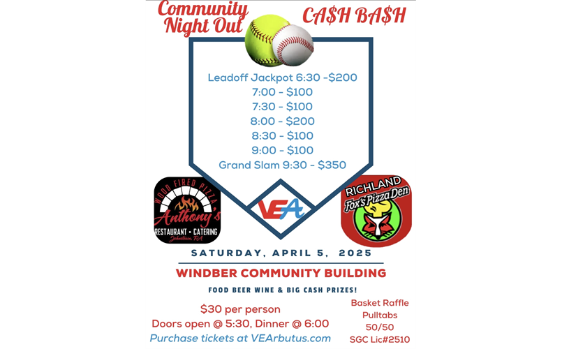 Community Night Out Tickets Now Available Online!